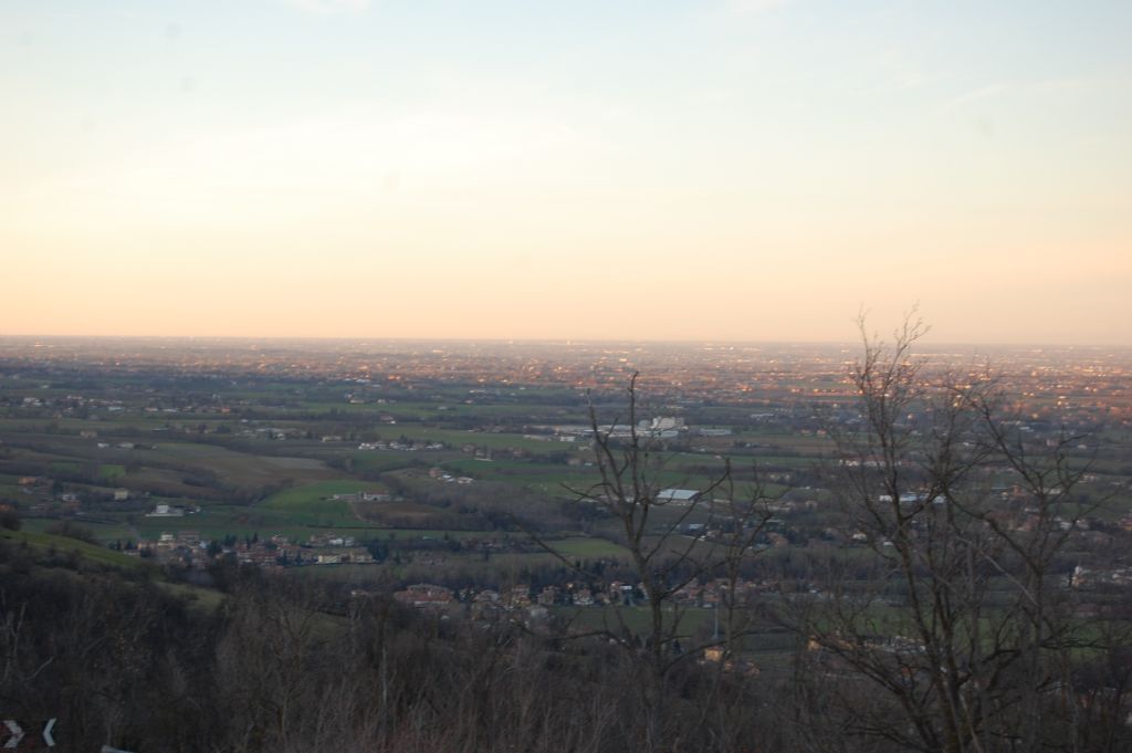 Vista dal Monte delle tre croci, Scandiano (RE)