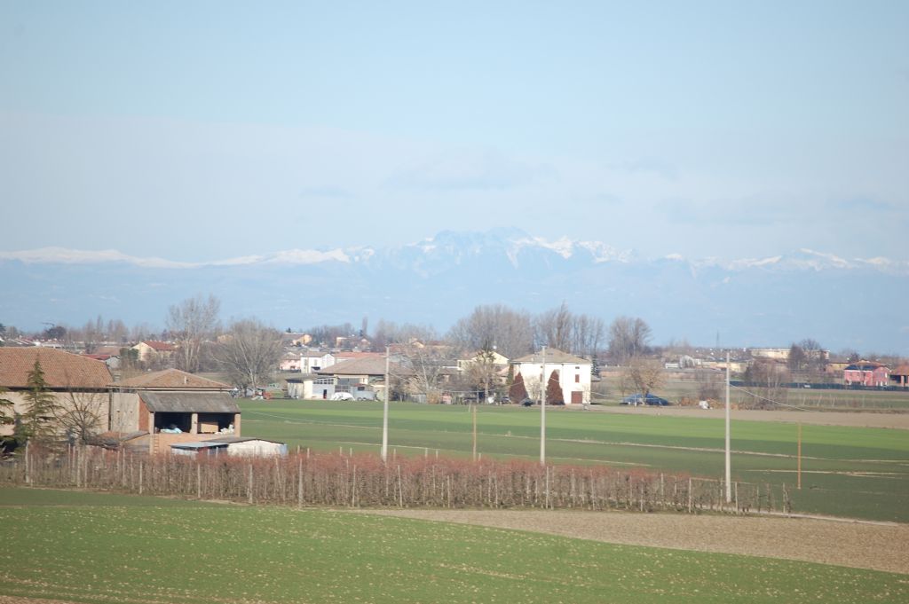 Le Alpi viste dal Bolognese