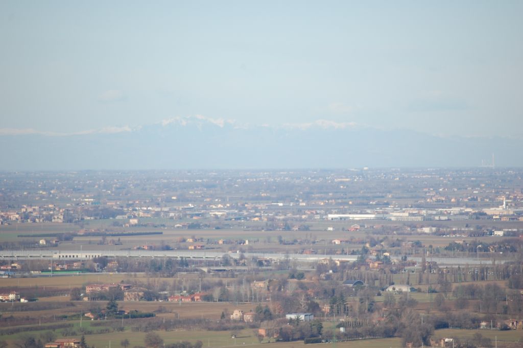 Le Alpi viste dal Bolognese