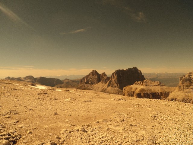 Panorama da Sass pordoi