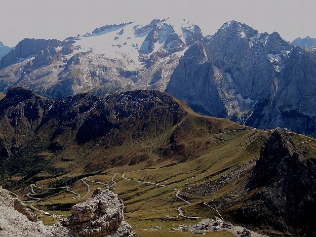 Panorama da Sass pordoi