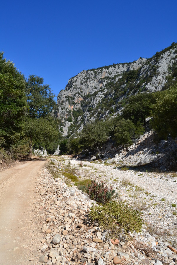 Cala Sisine dall''altopiano di Golgo