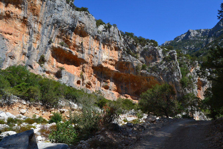 Cala Sisine dall''altopiano di Golgo