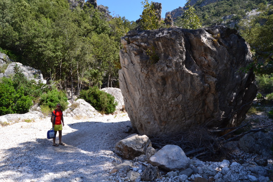 Cala Sisine dall''altopiano di Golgo