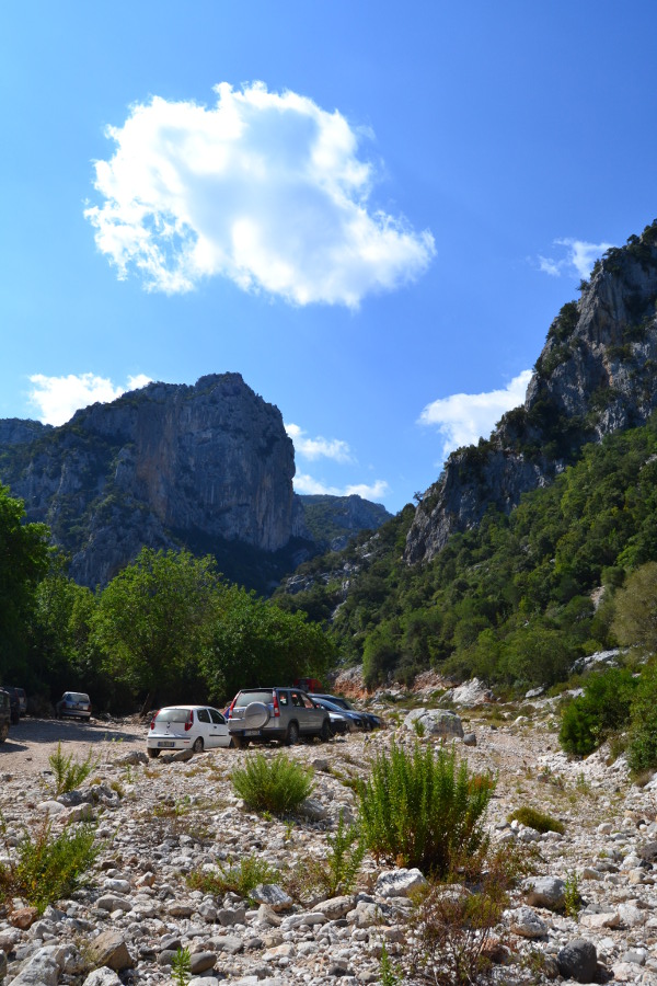 Cala Sisine dall''altopiano di Golgo