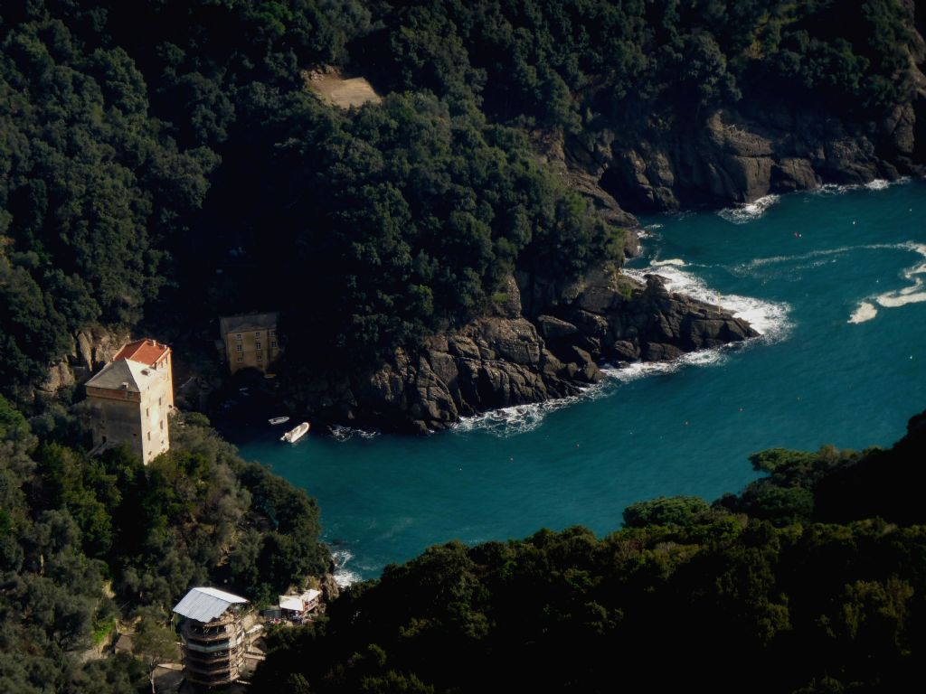 La baia di San Fruttuoso (Monte di Portofino)