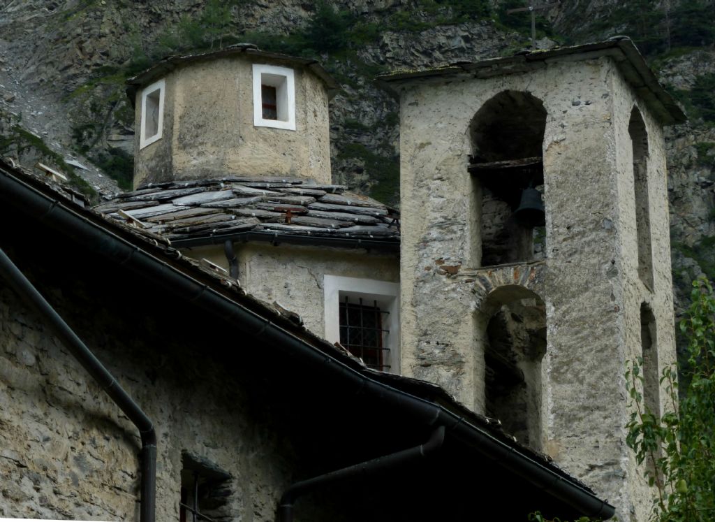 Il borgo di Ecours, nella Valdigne