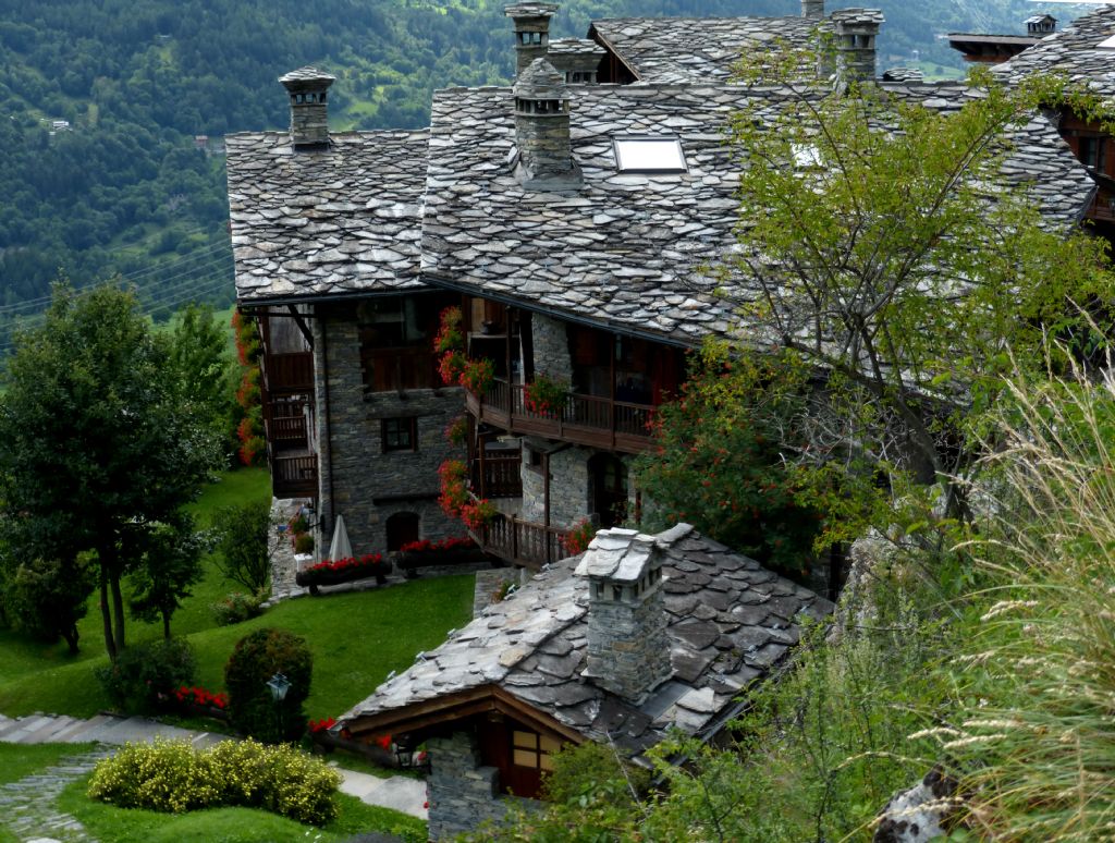 Il borgo di Ecours, nella Valdigne