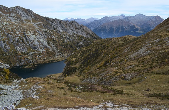 Monte Bruffione (2.665 m) dalla Valle Aperta di Condino