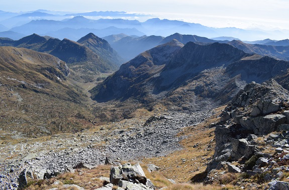 Monte Bruffione (2.665 m) dalla Valle Aperta di Condino