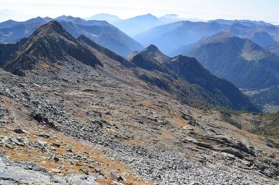 Monte Bruffione (2.665 m) dalla Valle Aperta di Condino