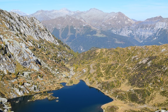 Monte Bruffione (2.665 m) dalla Valle Aperta di Condino