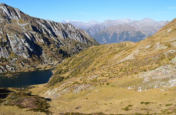 Monte Bruffione (2.665 m) dalla Valle Aperta di Condino