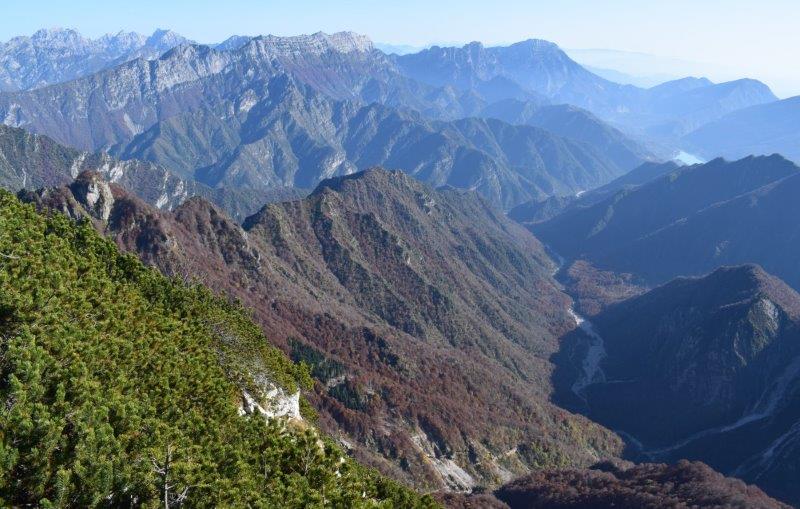 Crep Nudo (2.207 m) da Forcella Venal e Capel Grande