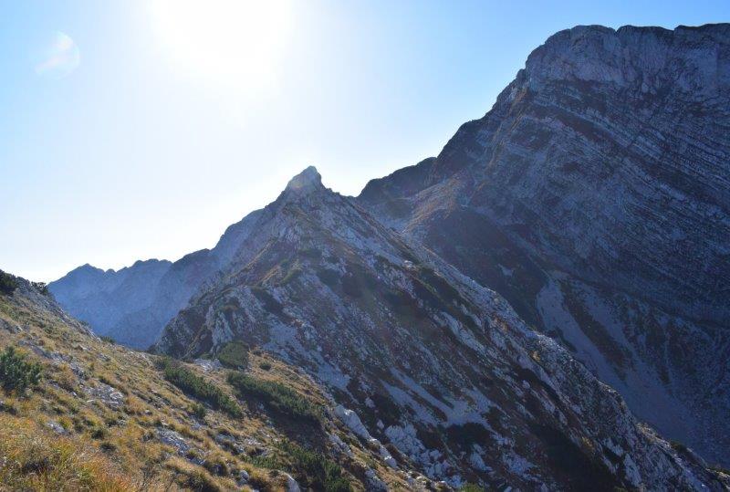 Crep Nudo (2.207 m) da Forcella Venal e Capel Grande