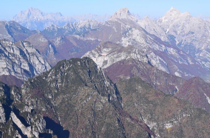 Crep Nudo (2.207 m) da Forcella Venal e Capel Grande