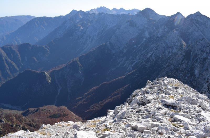 Crep Nudo (2.207 m) da Forcella Venal e Capel Grande