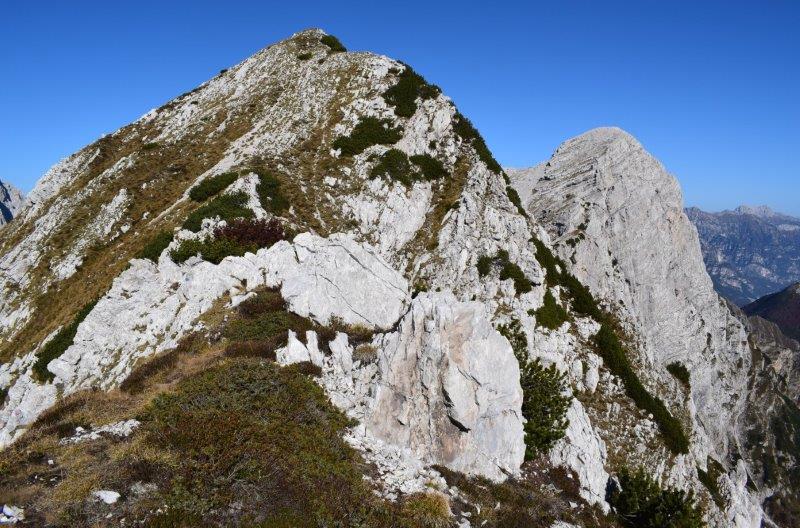 Crep Nudo (2.207 m) da Forcella Venal e Capel Grande