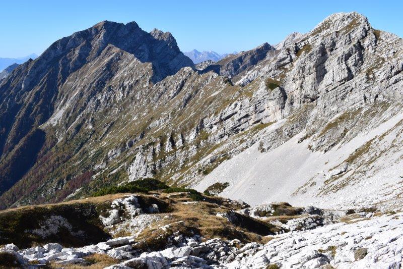 Crep Nudo (2.207 m) da Forcella Venal e Capel Grande