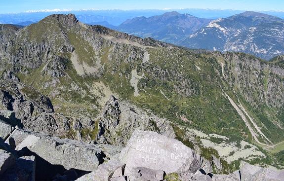 Monte Cauriol (2.494 m) dalla Val Sadole di Ziano