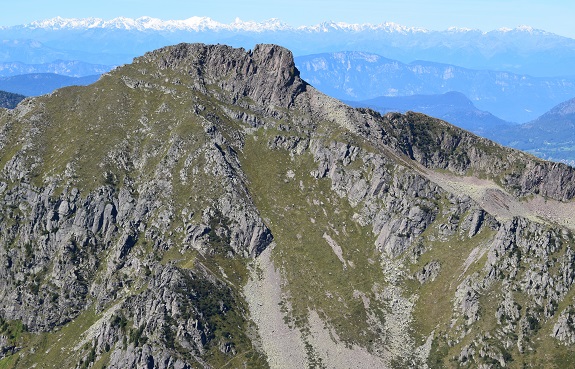 Monte Cauriol (2.494 m) dalla Val Sadole di Ziano