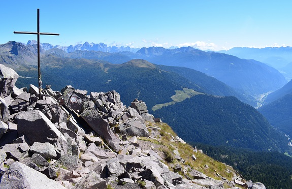 Monte Cauriol (2.494 m) dalla Val Sadole di Ziano