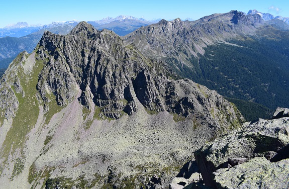 Monte Cauriol (2.494 m) dalla Val Sadole di Ziano