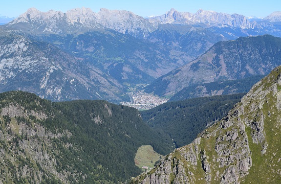 Monte Cauriol (2.494 m) dalla Val Sadole di Ziano