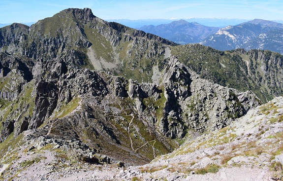 Monte Cauriol (2.494 m) dalla Val Sadole di Ziano