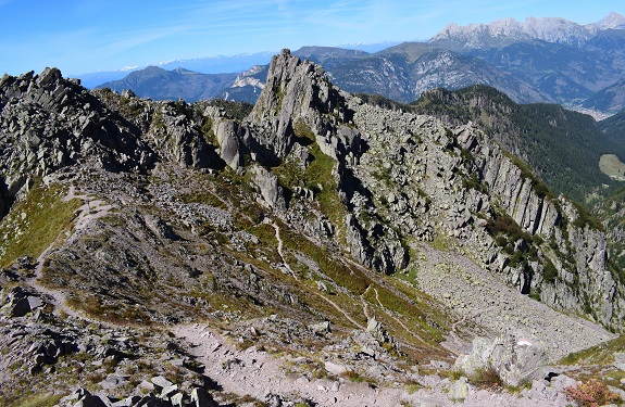 Monte Cauriol (2.494 m) dalla Val Sadole di Ziano