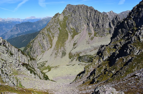 Monte Cauriol (2.494 m) dalla Val Sadole di Ziano