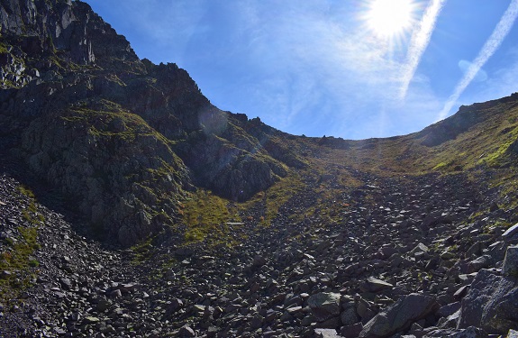 Monte Cauriol (2.494 m) dalla Val Sadole di Ziano