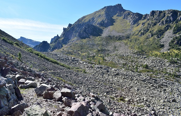 Monte Cauriol (2.494 m) dalla Val Sadole di Ziano