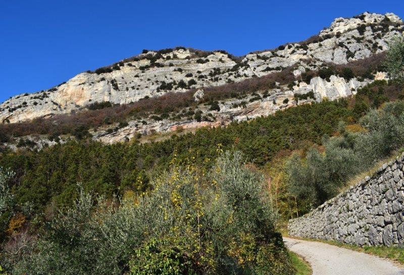 Le trincee del Monte Corno di Nago