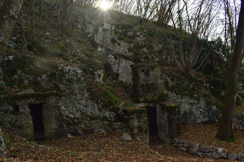 Le trincee del Monte Corno di Nago