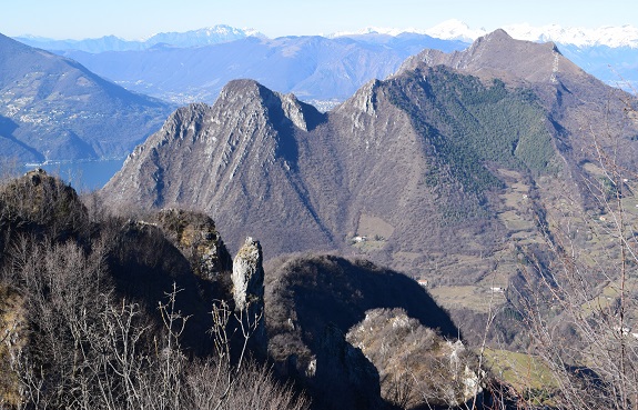 Traversata della cresta dal Monte Pura a Punta Tisdel (1.334 m) - Gruppo del Guglielmo