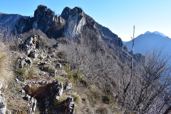 Traversata della cresta dal Monte Pura a Punta Tisdel (1.334 m) - Gruppo del Guglielmo