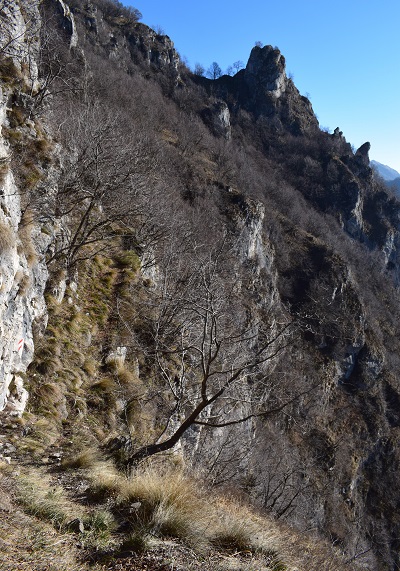 Traversata della cresta dal Monte Pura a Punta Tisdel (1.334 m) - Gruppo del Guglielmo