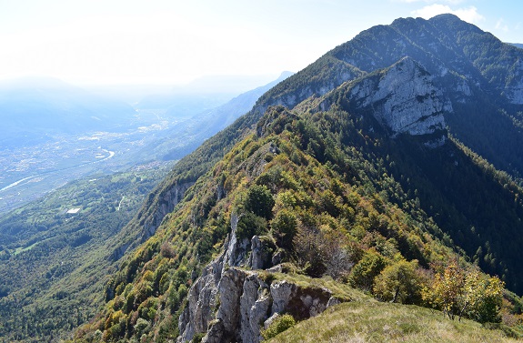 Traversata in cresta tra il Monte Stivo ed il Cornetto - Gruppo del Bondone