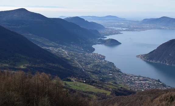 Punta Almana (1.390 m) per la variante alta del 