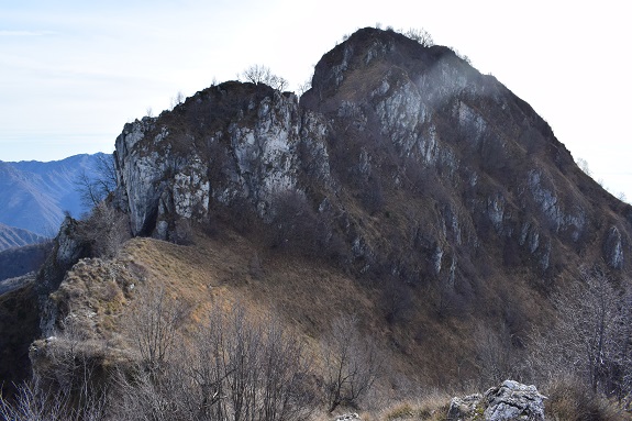 Punta Almana (1.390 m) per la variante alta del 