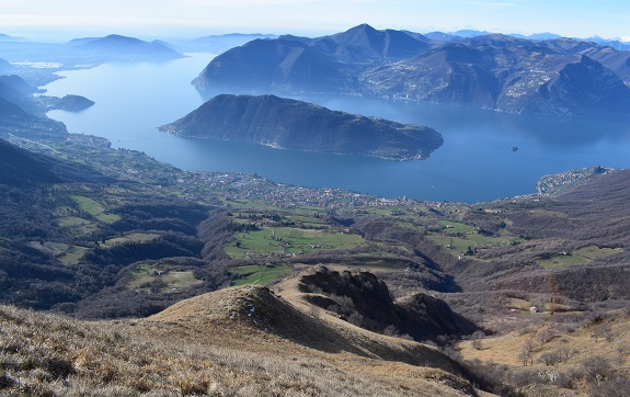 Punta Almana (1.390 m) per la variante alta del 