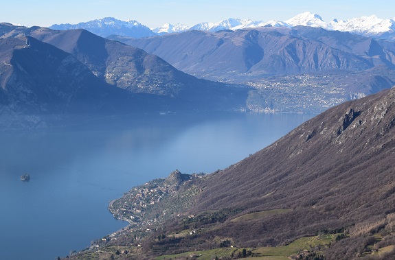 Punta Almana (1.390 m) per la variante alta del 