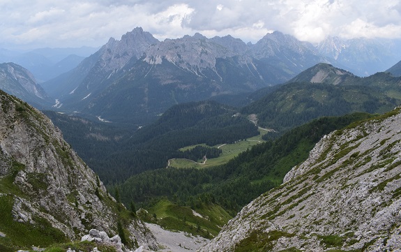 Anello della Busa del Tiarfin da Forni di Sopra - Gruppo del Bivera