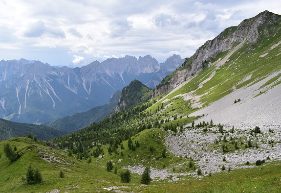 Anello della Busa del Tiarfin da Forni di Sopra - Gruppo del Bivera