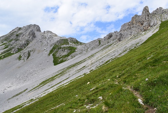 Anello della Busa del Tiarfin da Forni di Sopra - Gruppo del Bivera