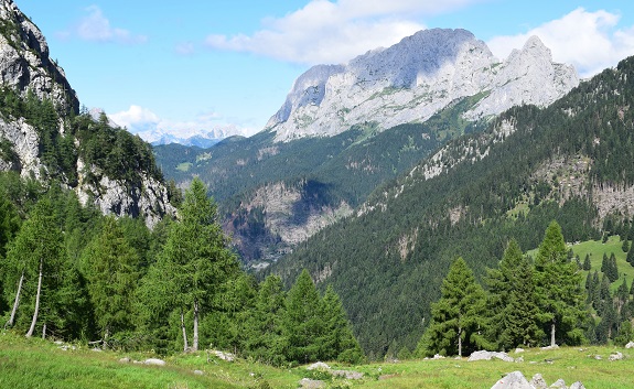 Cima Ombladet (2.255 m) da Pierabech - Monti di Volaia