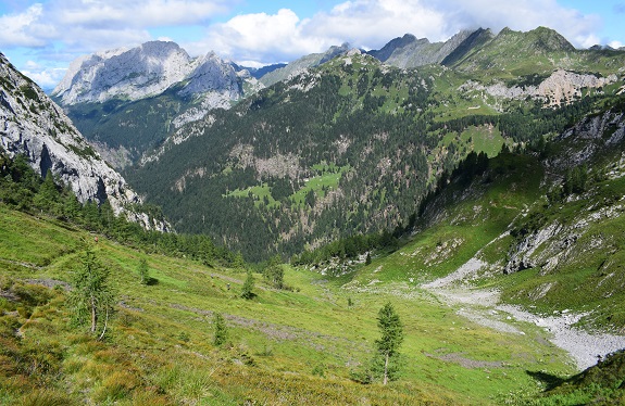 Cima Ombladet (2.255 m) da Pierabech - Monti di Volaia