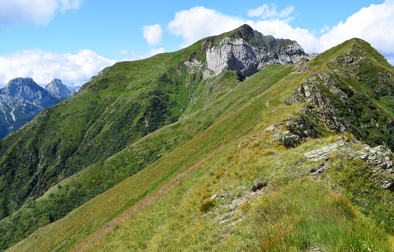 Cima Ombladet (2.255 m) da Pierabech - Monti di Volaia