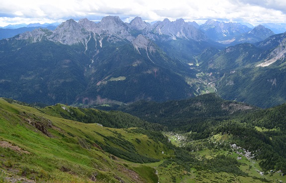 Cima Ombladet (2.255 m) da Pierabech - Monti di Volaia